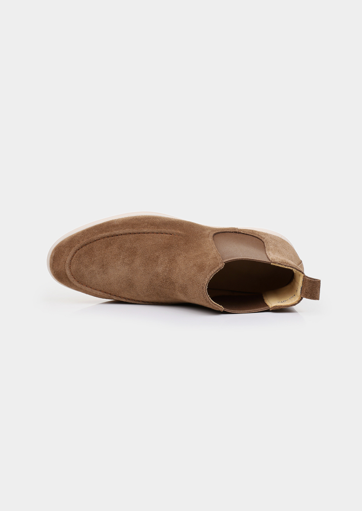 Light Brown Suede Chelsea Boot | Arventti
