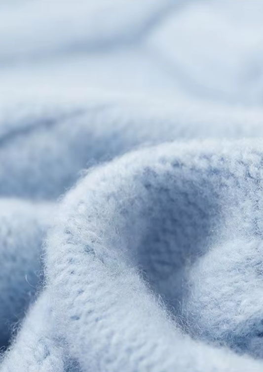Pure Extra-Fine Merino Wool Wintertime Cable Crewneck | Arventti