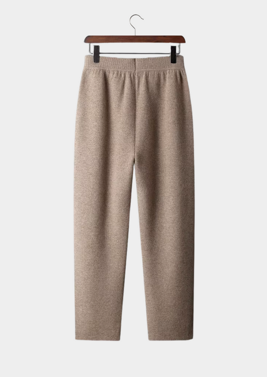 Premium Cashmere Straight Trousers | Arventti