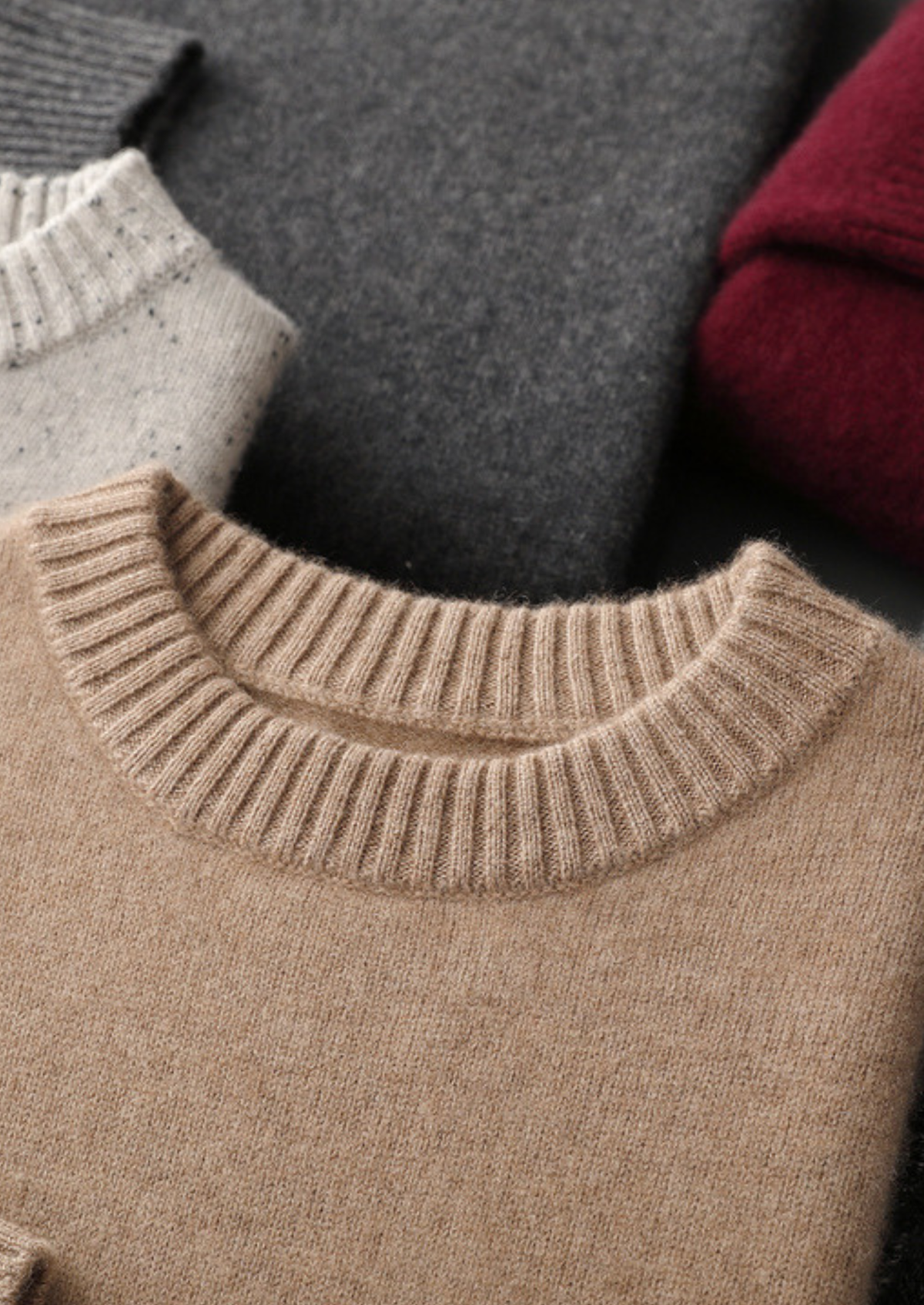 Pure Cashmere Navy Blue Essential Crewneck | Arventti
