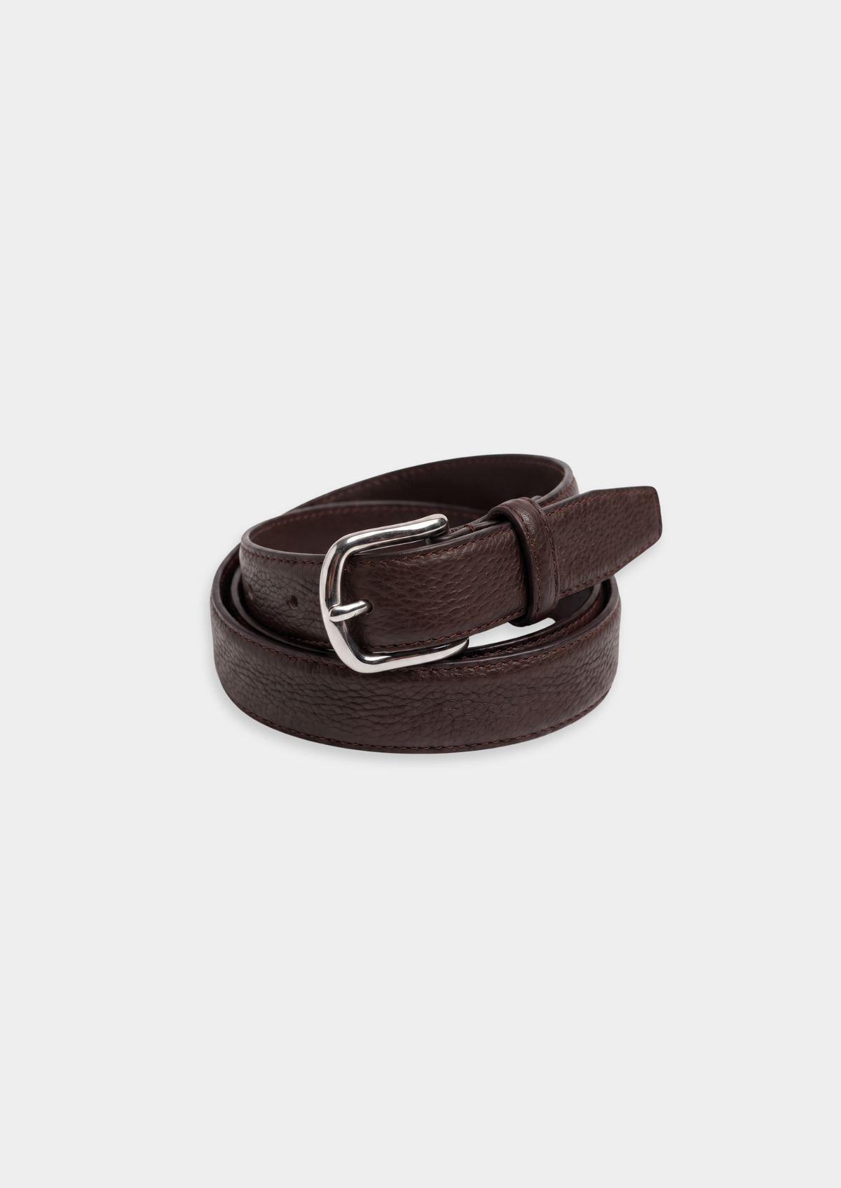 Brown Essential Leather Belt | Arventti