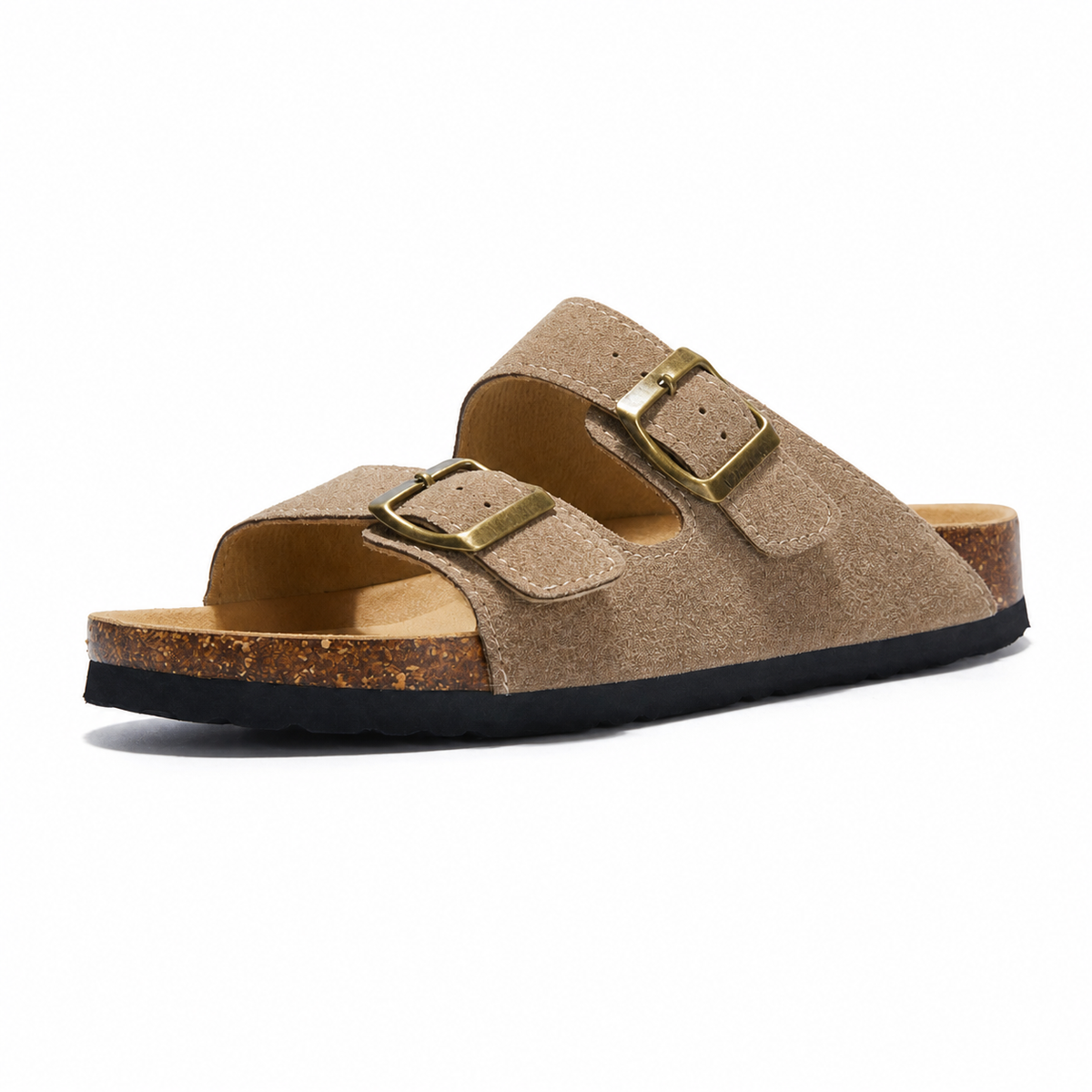 Maibulun Suede Arizona Sandals - Sand | Arventti