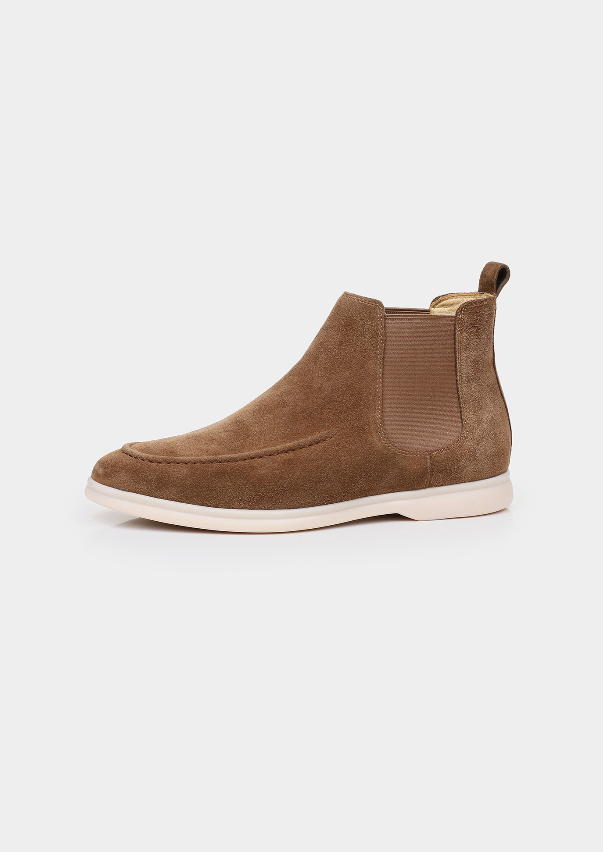 Light Brown Suede Chelsea Boot | Arventti