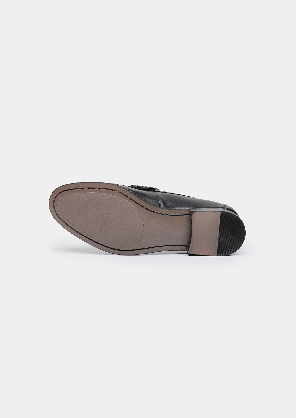 Black Classic Penny Leather Loafers | Arventti