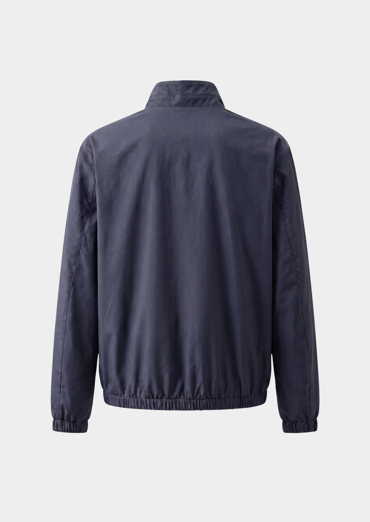 Navy Blue Technical Windbreaker Jacket | Arventti