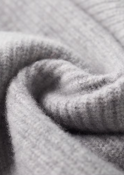 Pure Extra-Fine Merino Wool Ribbed Cardigan | Arventti