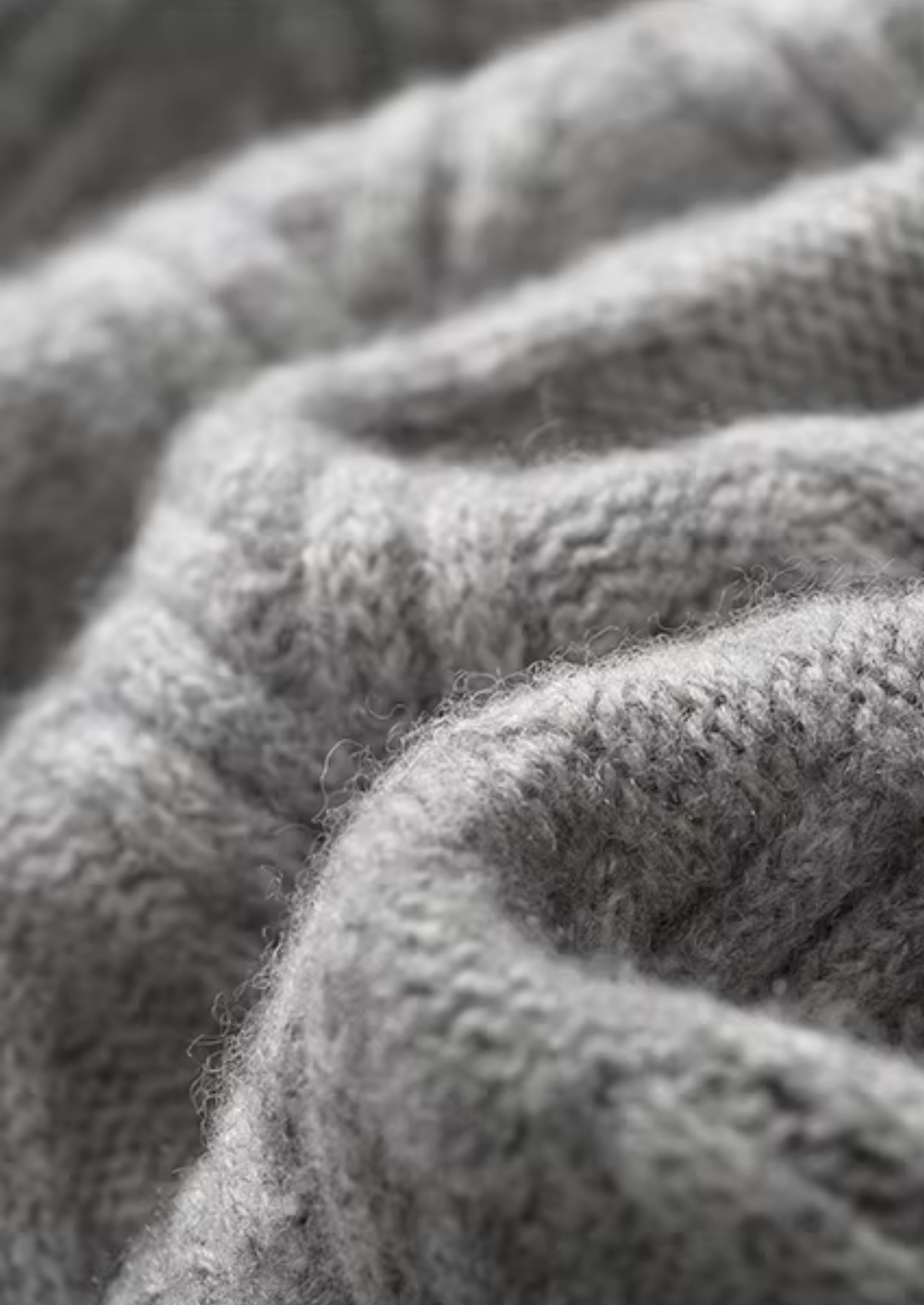 Pure Extra-Fine Merino Wool Herringbone Crewneck | Arventti