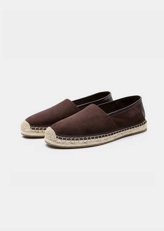Seaside Espadrilles - Dark Brown | Arventti