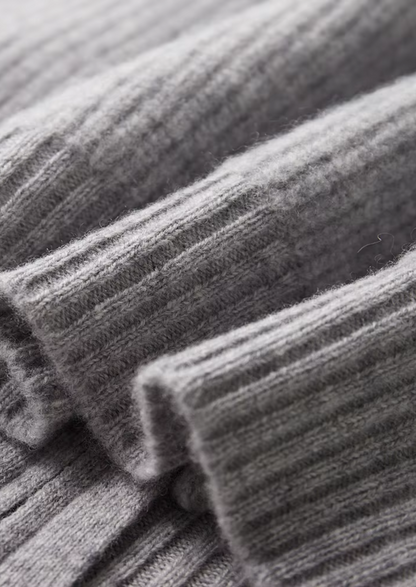 Pure Extra-Fine Merino Wool Ribbed Cardigan | Arventti