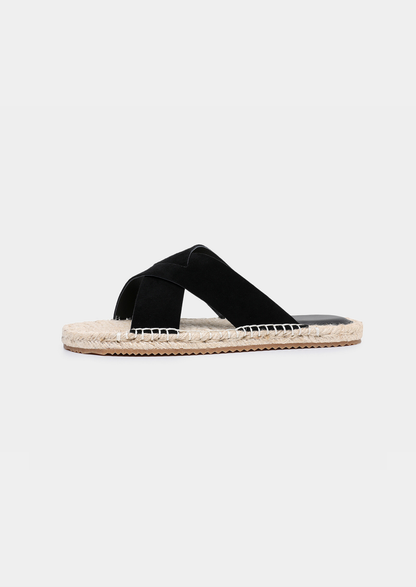 Black Resort Sandal | Arventti