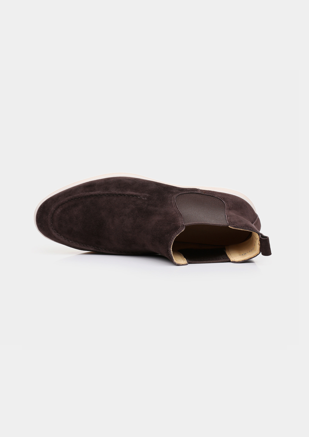 Coffee Suede Chelsea Boot | Arventti