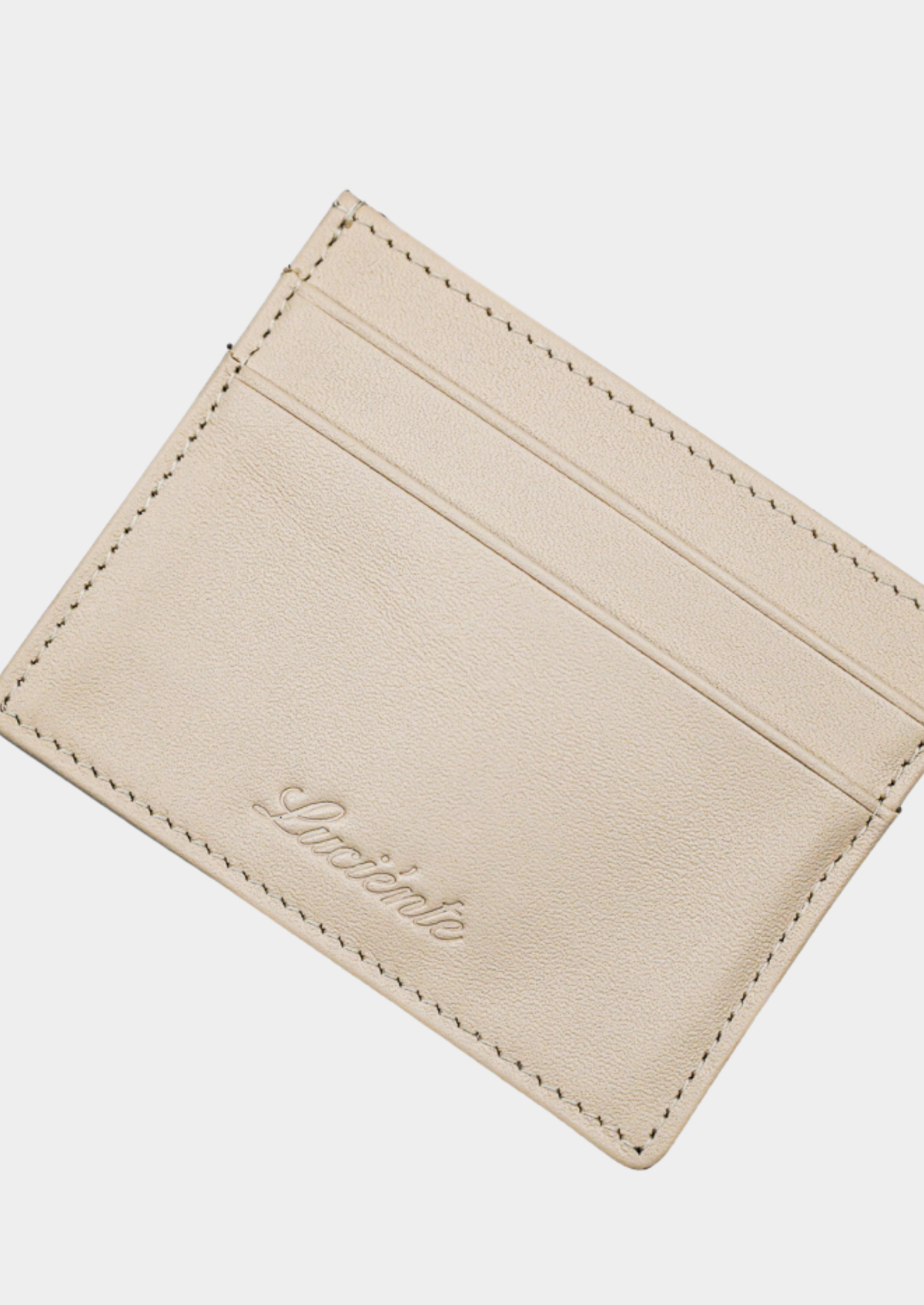 Essential Calfskin Leather Cardholder - Taupe | Arventti