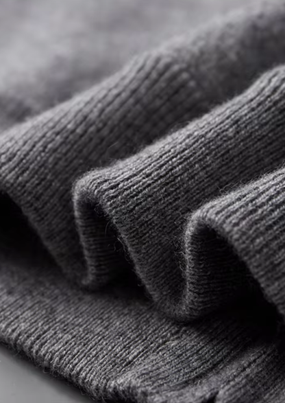 Pure Extra-Fine Merino Wool Polo Zip Cardigan | Arventti