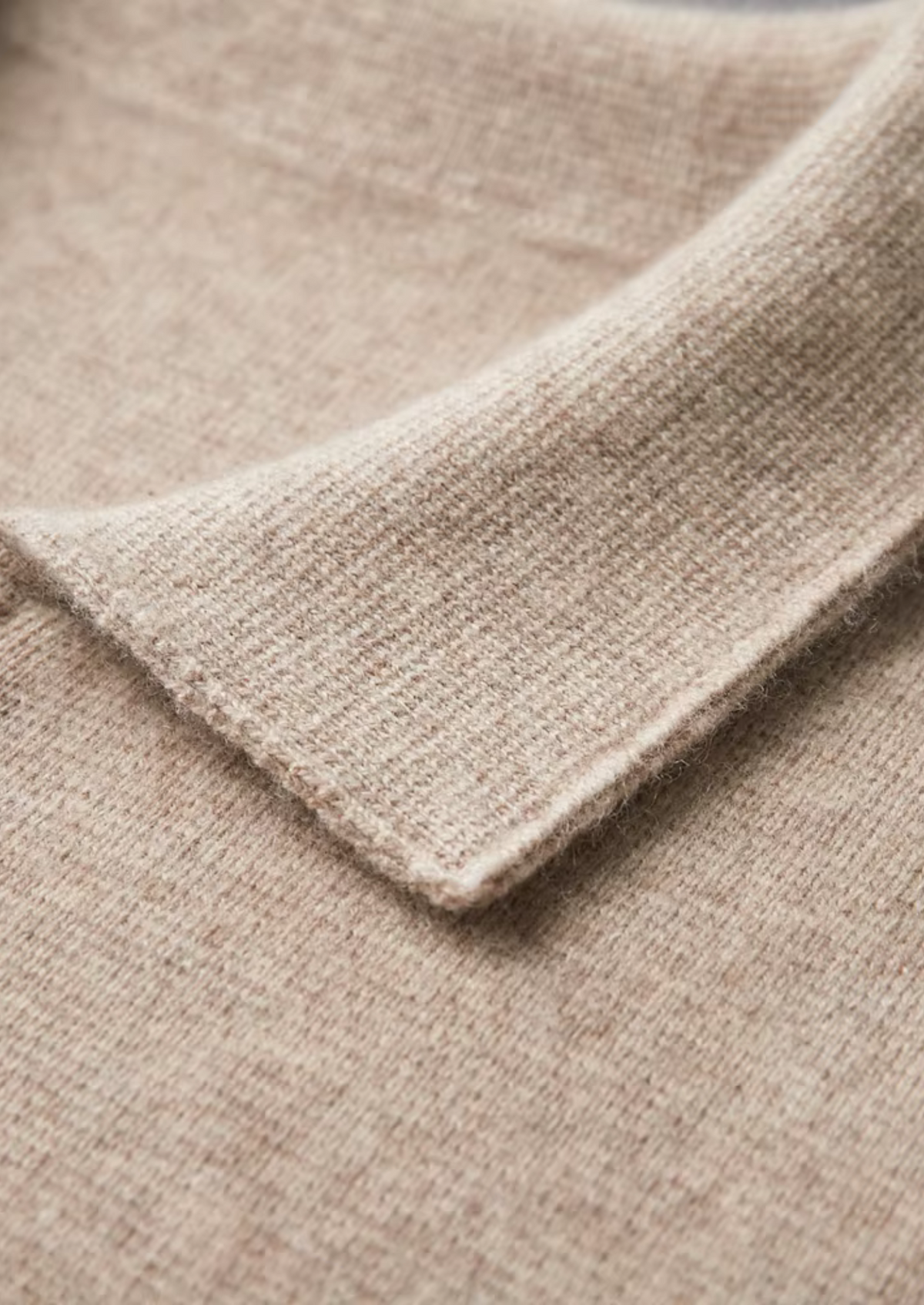Pure Extra-Fine Merino Wool Zip Polo Cardigan | Arventti