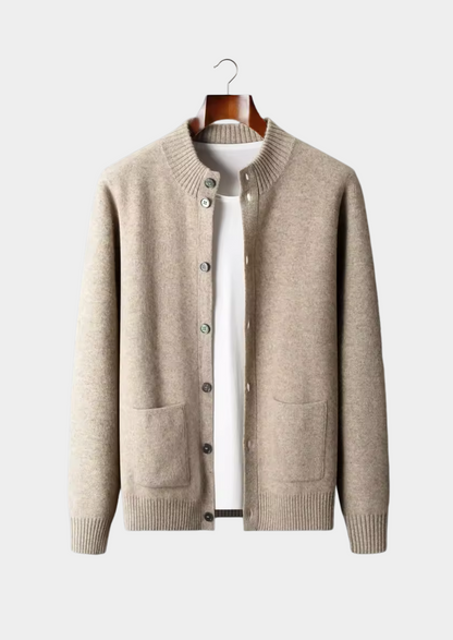 Premium Cashmere Button Cardigan | Arventti