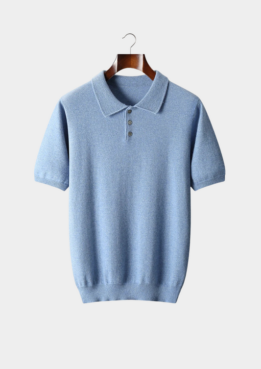 Premium Cashmere Classic Polo Shirt | Arventti