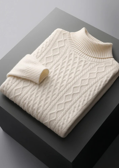 Pure Extra-Fine Merino Wool Wintertime Rollneck | Arventti