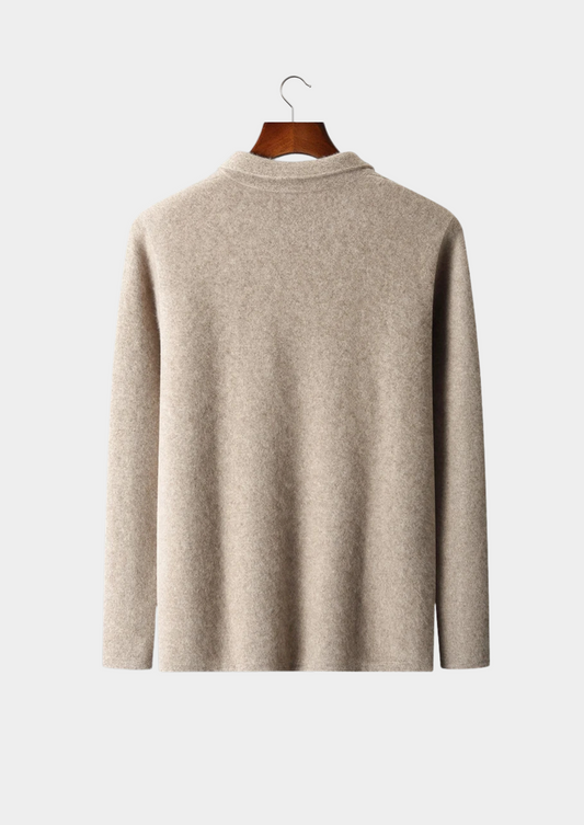 Premium Cashmere Zipper Cardigan | Arventti