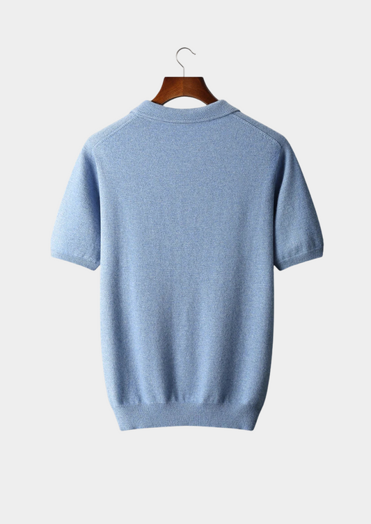 Premium Cashmere Classic Polo Shirt | Arventti