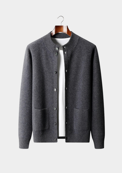 Premium Cashmere Button Cardigan | Arventti