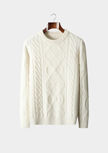 Pure Extra-Fine Merino Wool Wintertime Crewneck | Arventti