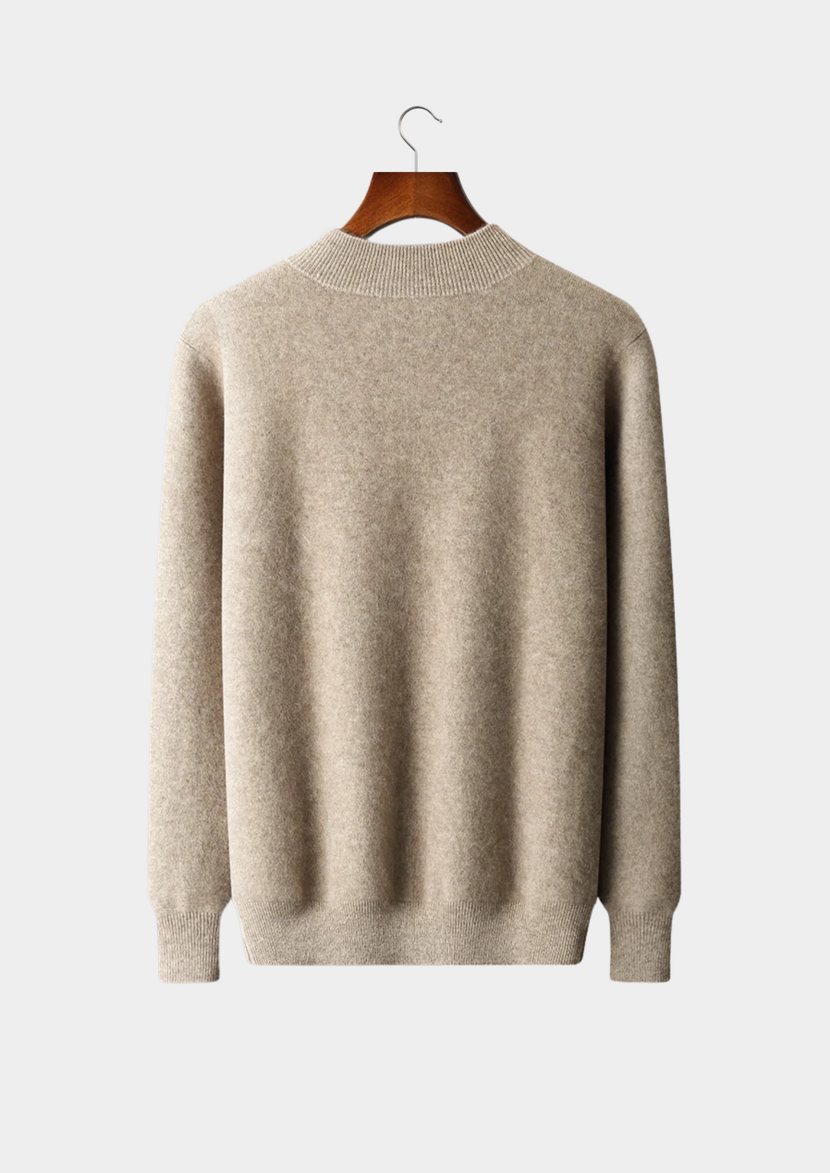 Premium Cashmere Two Tone Zip Cardigan | Arventti