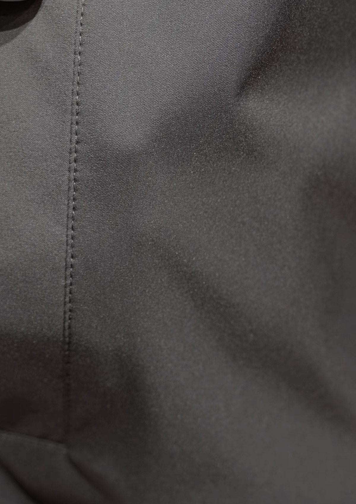 Fog Gray Technical Windbreaker Jacket | Arventti