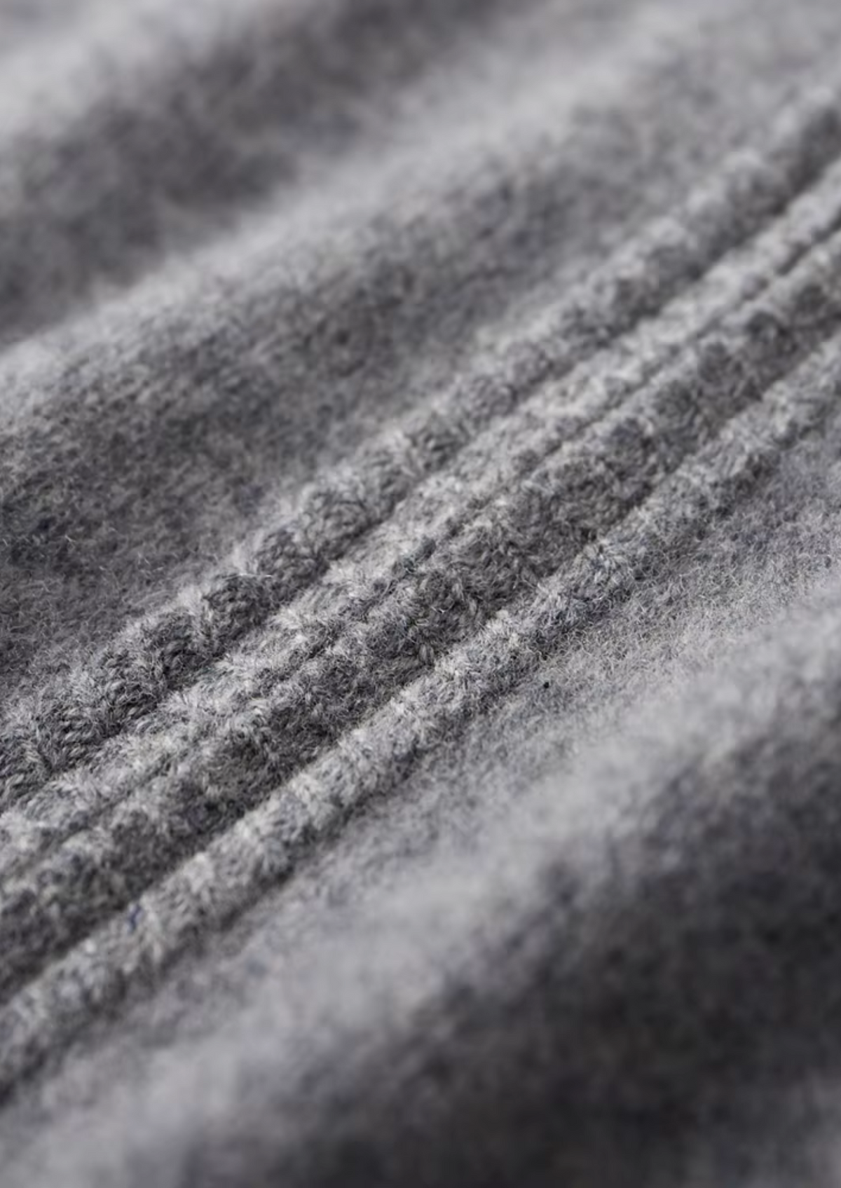 Pure Extra-Fine Merino Wool Two-Tone Zip Cardigan | Arventti