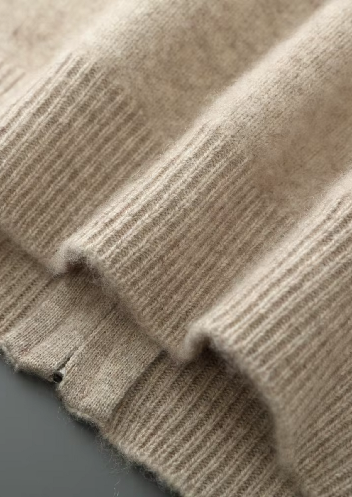 Pure Extra-Fine Merino Wool Zipper Cardigan | Arventti