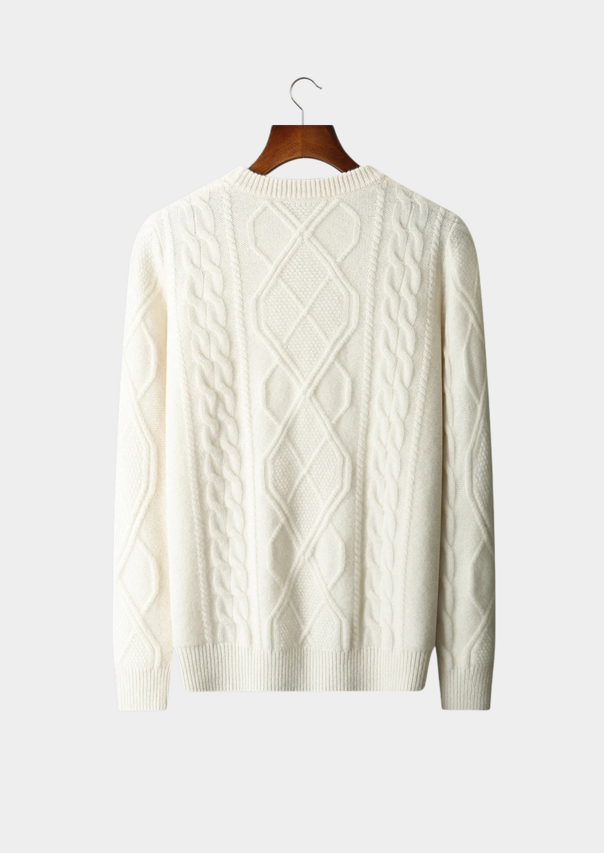 Pure Extra-Fine Merino Wool Wintertime Crewneck | Arventti