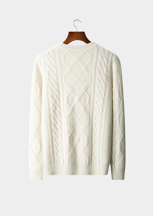Pure Extra-Fine Merino Wool Wintertime Crewneck | Arventti