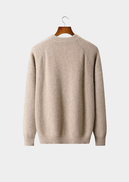 Pure Extra-Fine Merino Wool Ribbed Zip Cardigan | Arventti
