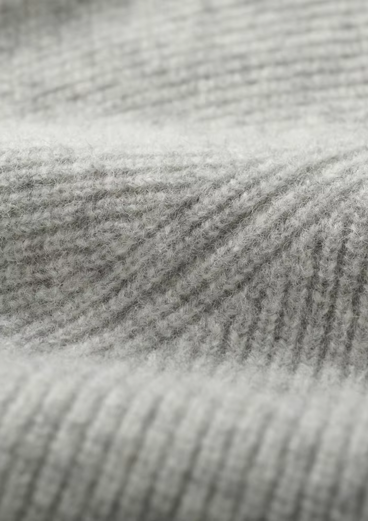 Pure Extra-Fine Merino Wool Ribbed Zip Hoodie | Arventti