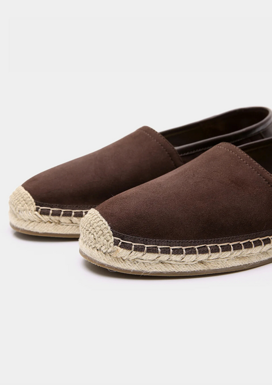 Seaside Espadrilles - Dark Brown | Arventti