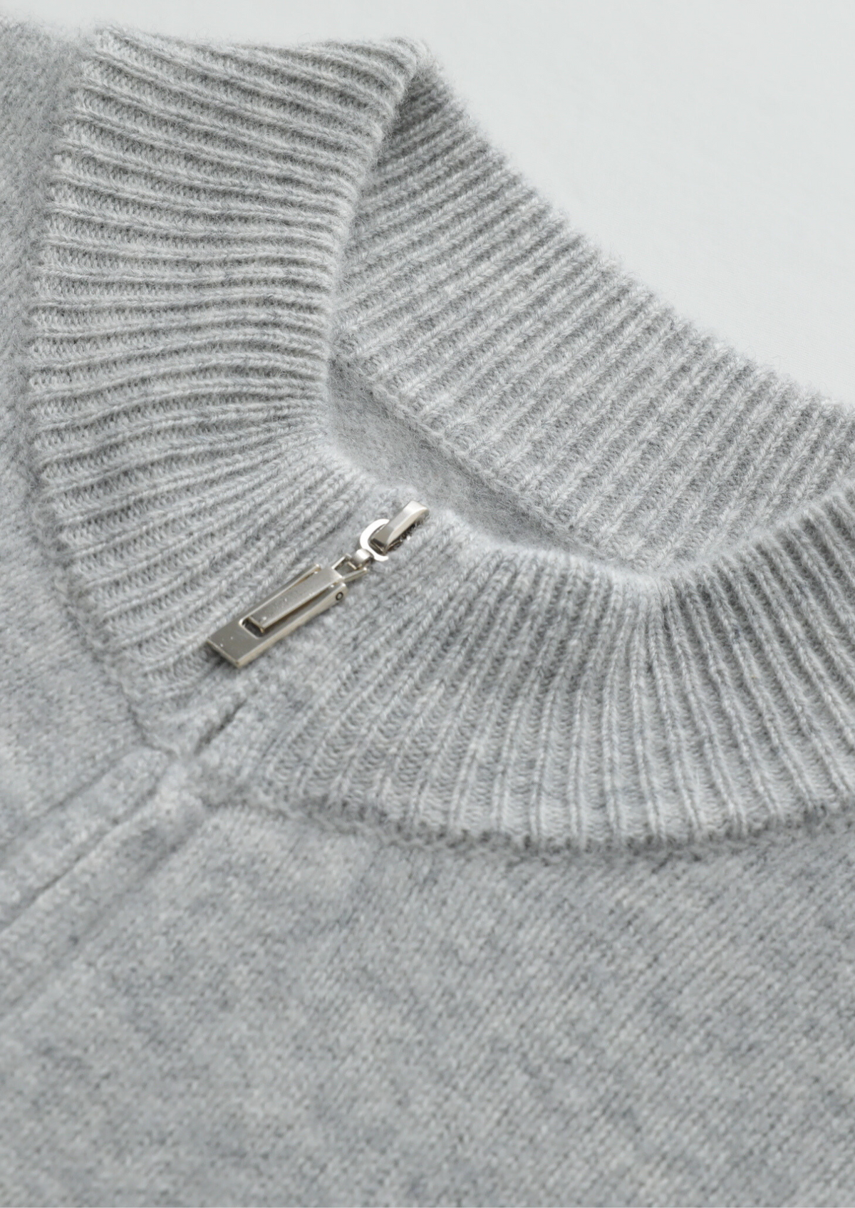 Pure Extra-Fine Merino Wool Light Gray Luzzo Set | Arventti