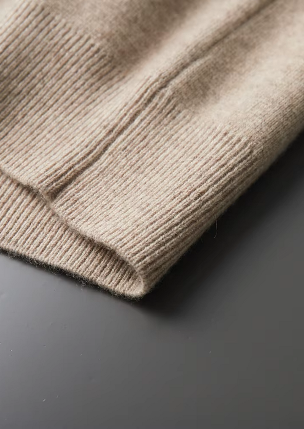 Pure Extra-Fine Merino Wool Zip Polo Cardigan | Arventti