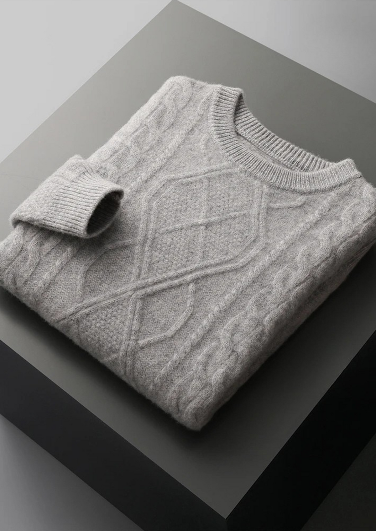 Pure Extra-Fine Merino Wool Wintertime Crewneck | Arventti