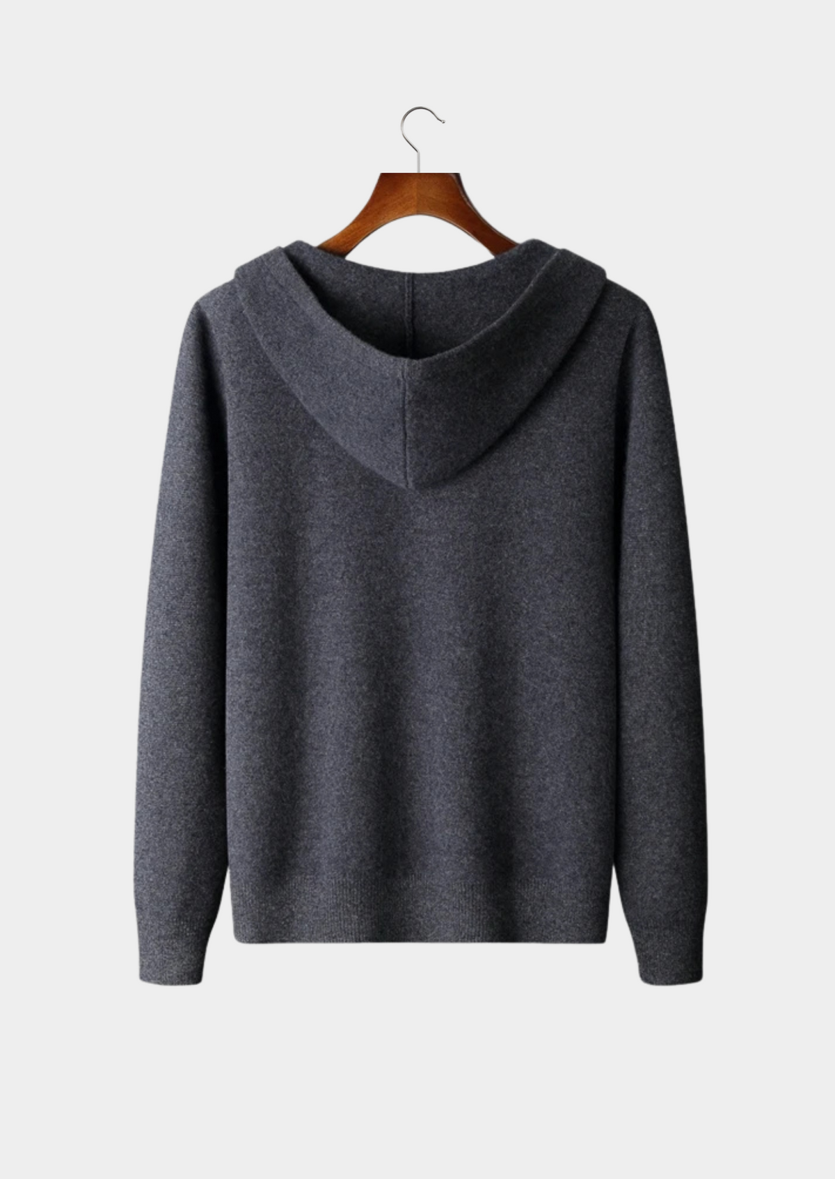 Premium Cashmere Zipper Hoodie | Arventti