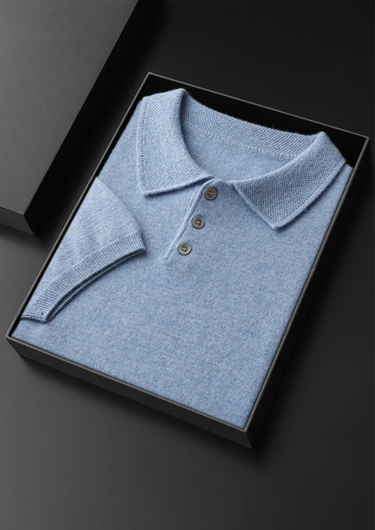 Premium Cashmere Classic Polo Shirt | Arventti