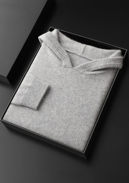 Premium Cashmere Leisure Hoodie | Arventti