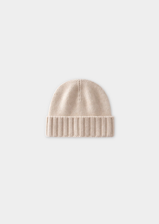 Sand Cashmere Wintertime Beanie | Arventti