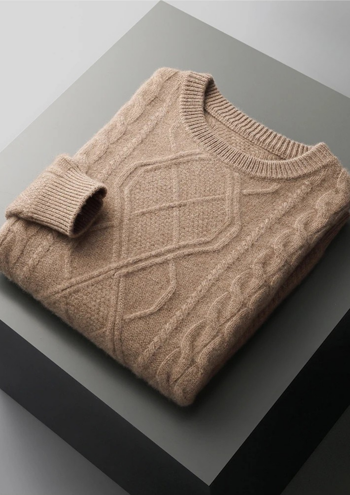 Pure Extra-Fine Merino Wool Wintertime Crewneck | Arventti