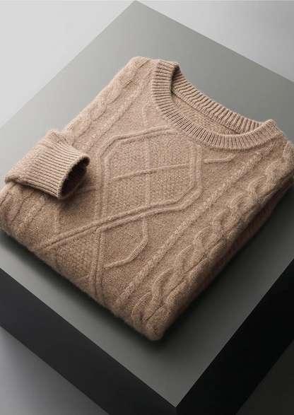 Pure Extra-Fine Merino Wool Wintertime Crewneck | Arventti