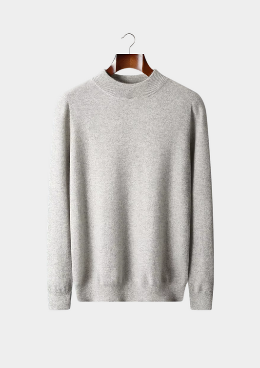 Pure Extra-Fine Merino Wool Classic Mockneck | Arventti