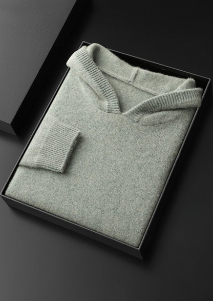 Premium Cashmere Leisure Hoodie | Arventti