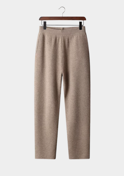 Premium Cashmere Straight Trousers | Arventti