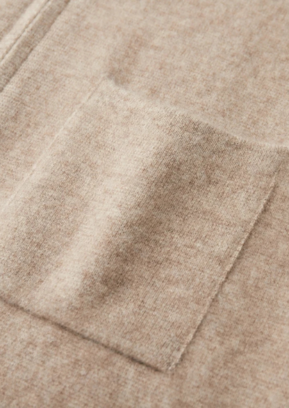 Premium Cashmere Zipper Cardigan | Arventti
