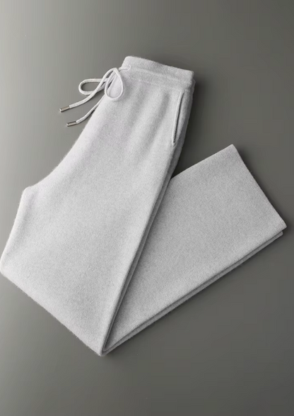 Premium Cashmere Relaxed Trousers | Arventti