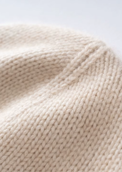 Sand Cashmere Wintertime Beanie | Arventti