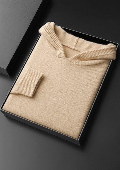 Premium Cashmere Leisure Hoodie | Arventti